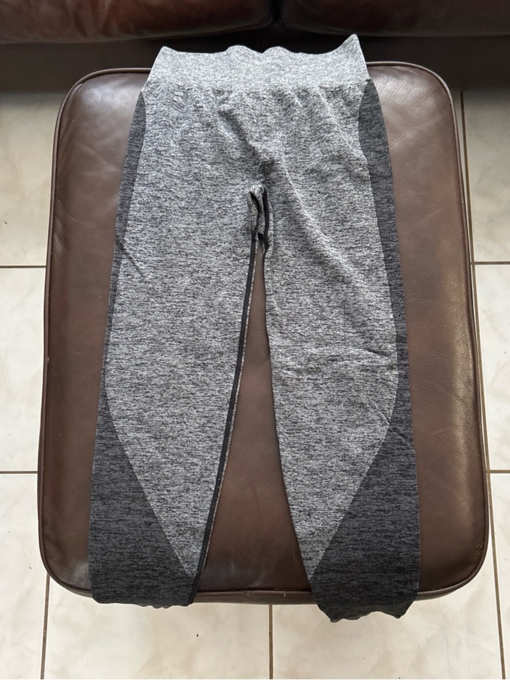 Victoria's Secret PINK Heathered Gray Seamless Leggings